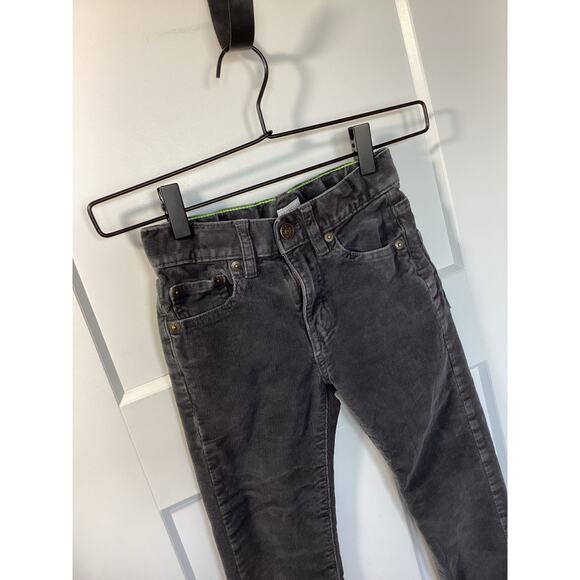 Crewcuts charcoal corduroy slacks pants boys' size 6 - Picture 2 of 10